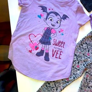 Disney, pants, long & short sleeve  set, 3t & 4t